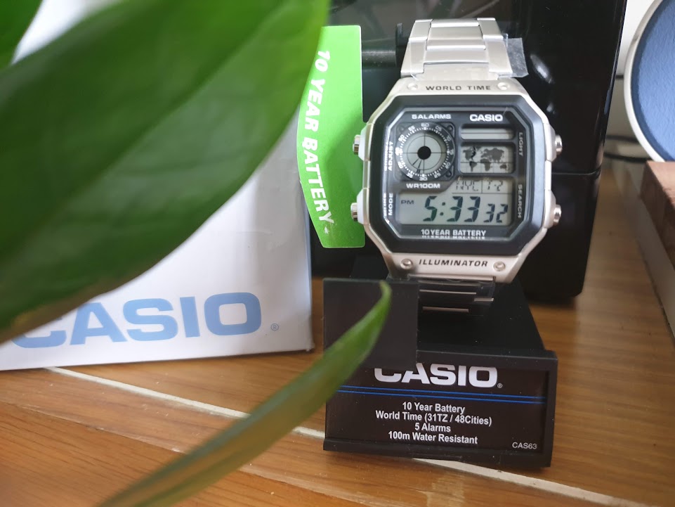 Đồng hồ Nam Casio AE1200WHD-1A Chính hãng, Giá rẻ, thời trang,