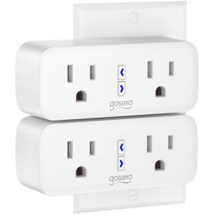 Ổ cắm điện wifi thông minh, điều khiển từ xa, hỗ trợ Echo Dot, Google Nest Mini