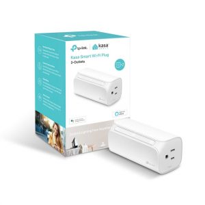 TP-Link HS107 - Ổ cắm điện thông minh 2 trong 1 Kasa 2-Outlet Smart Wi-Fi Plug
