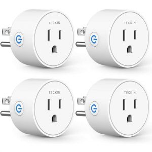 Ổ cắm điện thông minh hẹn giờ điều khiển từ xa – Teckin Smart plug 4 pack