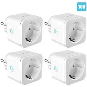 Ổ cắm điện thông minh hẹn giờ điều khiển từ xa Teckin bản Châu Âu - 16A - 3300W