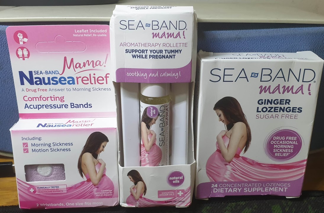 Sea-Band Mama Maternity Kit - Chống say xe ốm nghén cho phụ nữ mang thai