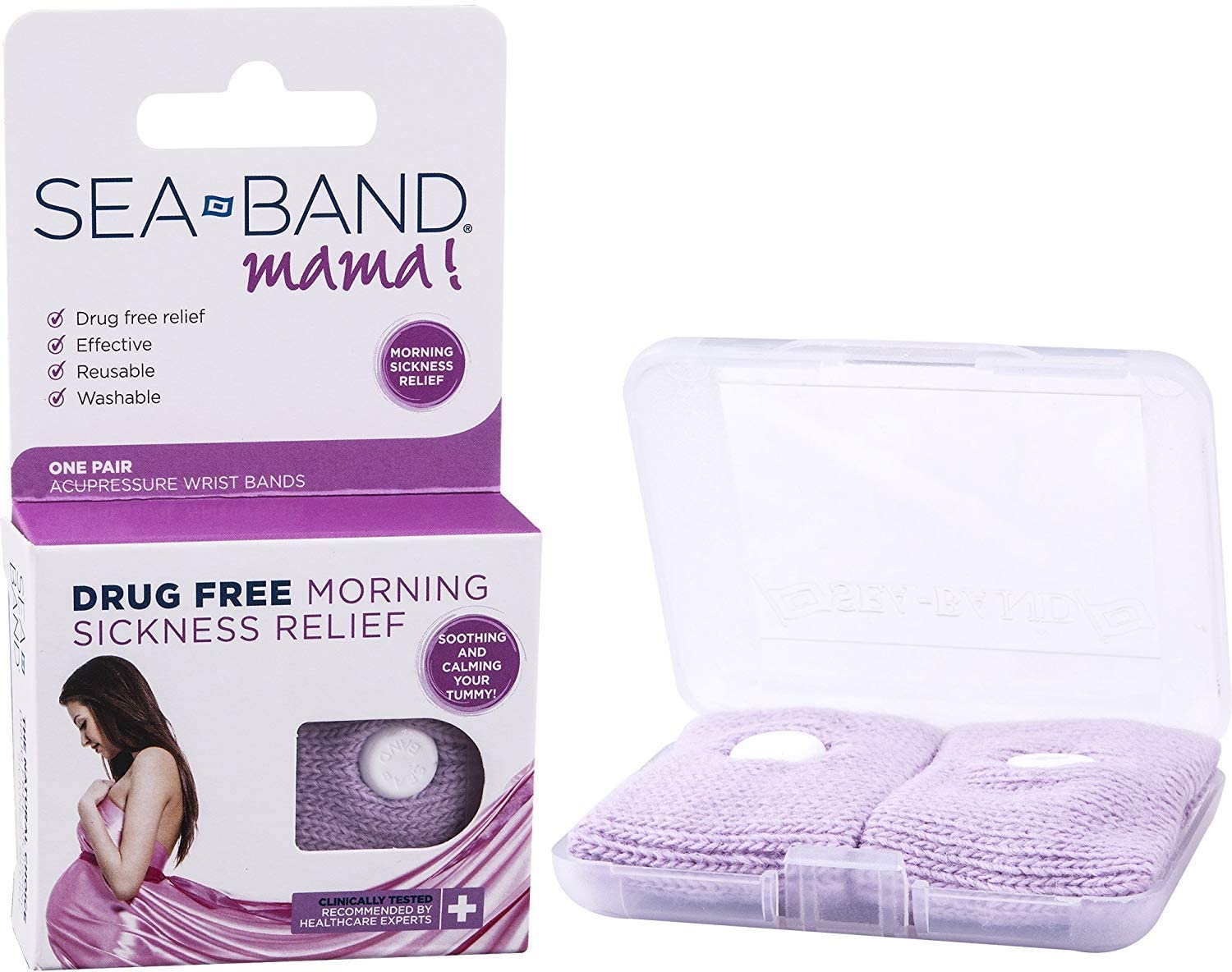 Sea-Band Mama Maternity Kit - Chống say xe ốm nghén cho phụ nữ mang thai