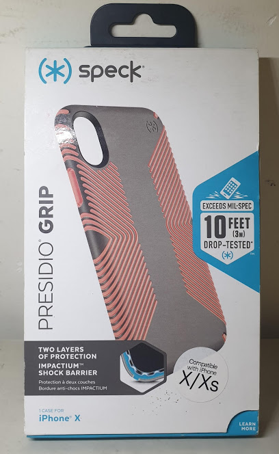 Ốp lưng điện thoại iPhone X/XS - Speck Presidio GRIP Case
