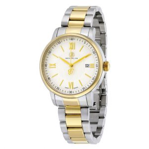 Đồng hồ Brooklyn Livingston Classic Swiss Quartz Silver Dial Men's Watch 101-M71122