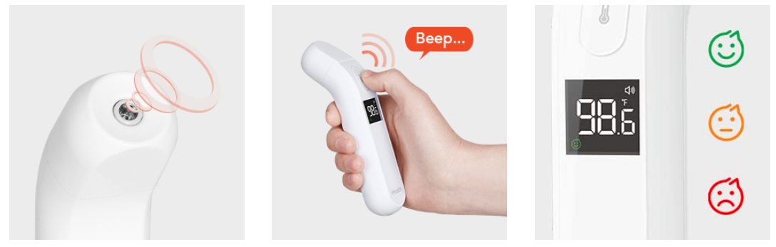 Nhiệt kế điện tử Máy đo thân nhiệt hồng ngoại iHealth Thermometer