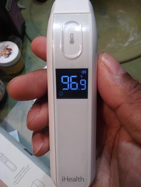 Nhiệt kế điện tử Máy đo thân nhiệt hồng ngoại iHealth Thermometer