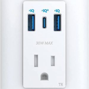 Ổ điện âm tường Anker USB-C 30W DP 18W USB-A