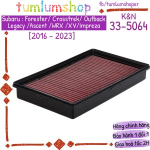 Lọc gió động cơ KN 33-5064 cho các dòng xe Subaru Forester Outback Crosstrek Legacy