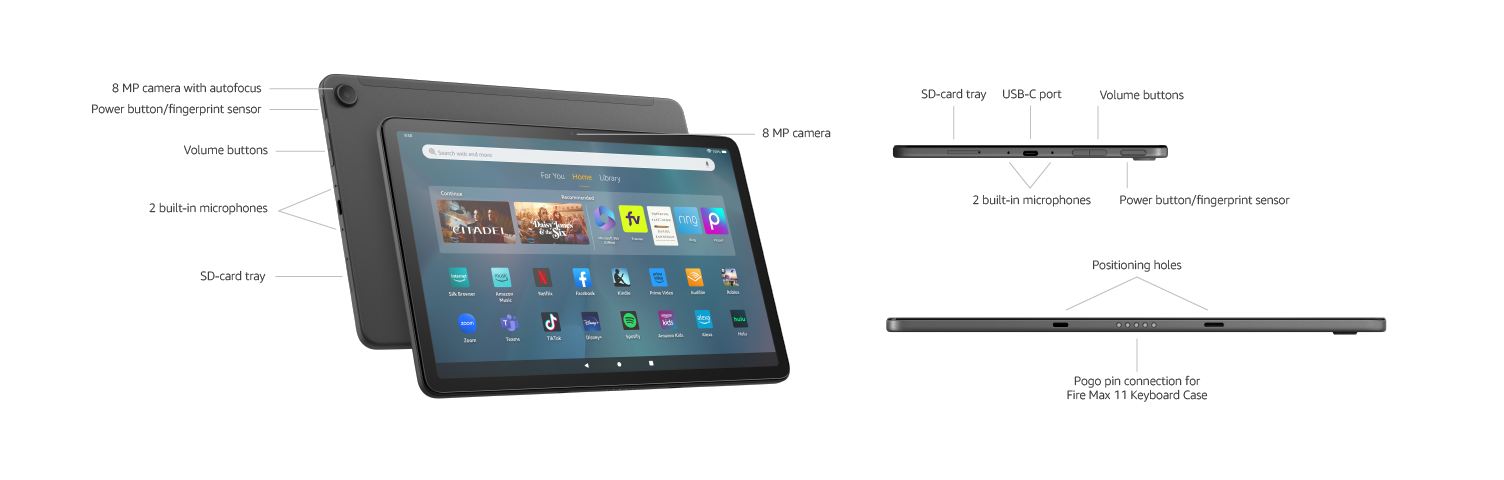 Amazon Fire Max 11 specs - Siêu phẩm máy tính bảng giải trí cấu hình mạnh năm 2023