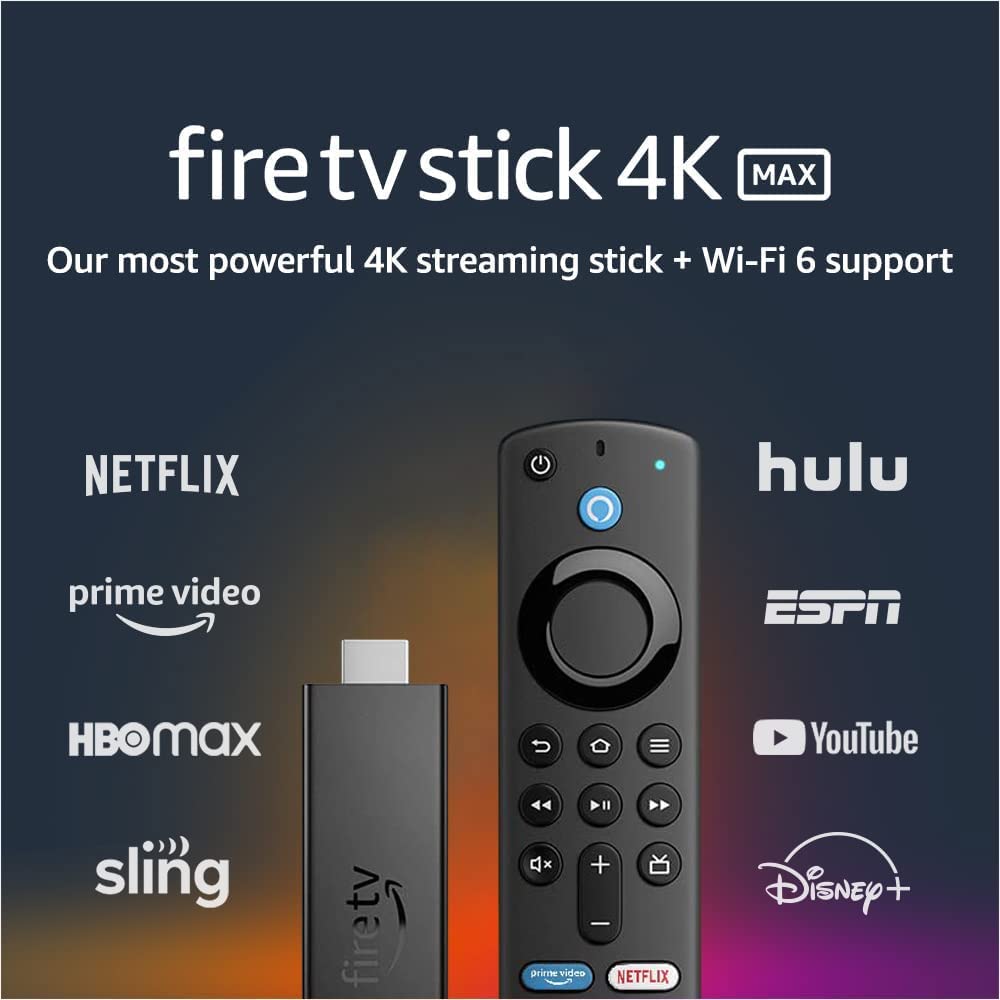 Amazon Fire TV Stick 4K Max - Thiết bị truyền phát video như tivi android box