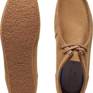 Giầy lười nam Clarks Shacre Ii Run Shoes Moccasin Chất liệu 100% da Suede đế cao su