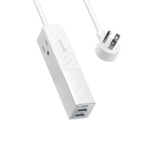 Ổ cắm điện Anker 2 lỗ cắm 3 cổng sạc với 30W USB-C