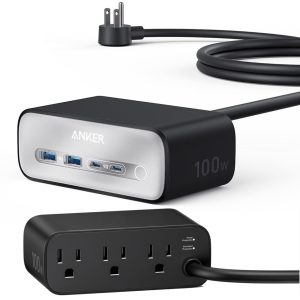 Ổ điện sạc usb Anker 100W Charging Station 4 cổng sạc USB công suất cao